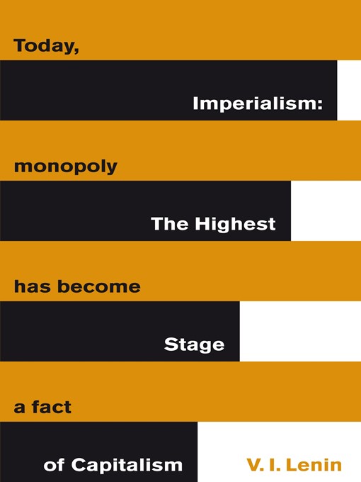 Title details for Imperialism by Vladimir Lenin - Available